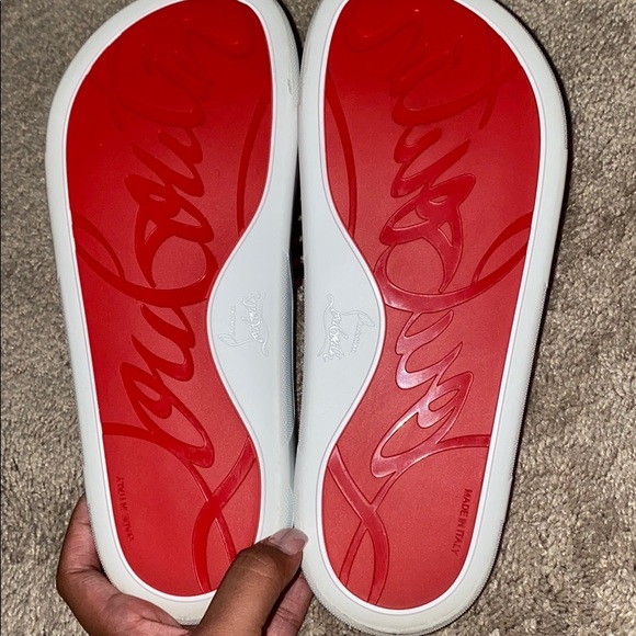women’s christian louboutin slides - Picture 4 of 4
